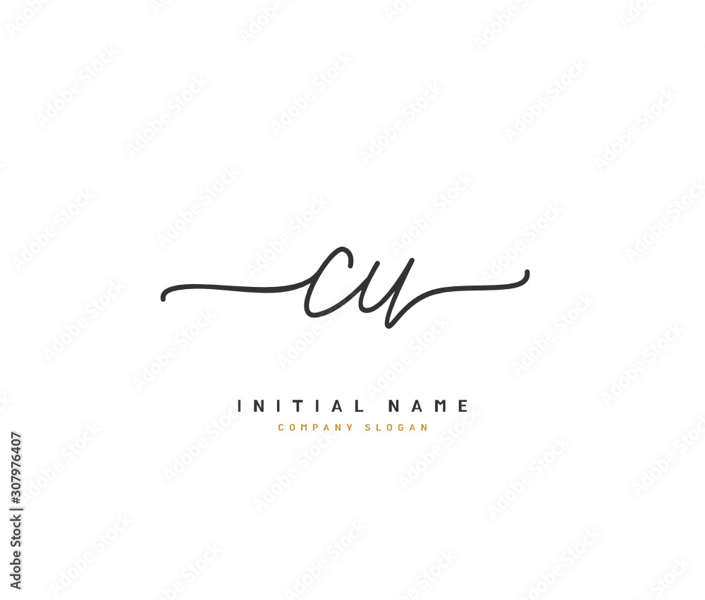 C U CU Beauty vector initial logo, handwriting logo of initial signature, wedding, fashion, jewerly, boutique, floral and botanical with creative template for any company or business. C U CU Beauty vector initial logo, handwriting logo of initial signature, wedding, fashion, jewerly, boutique, floral and botanical with creative template for any company or business.