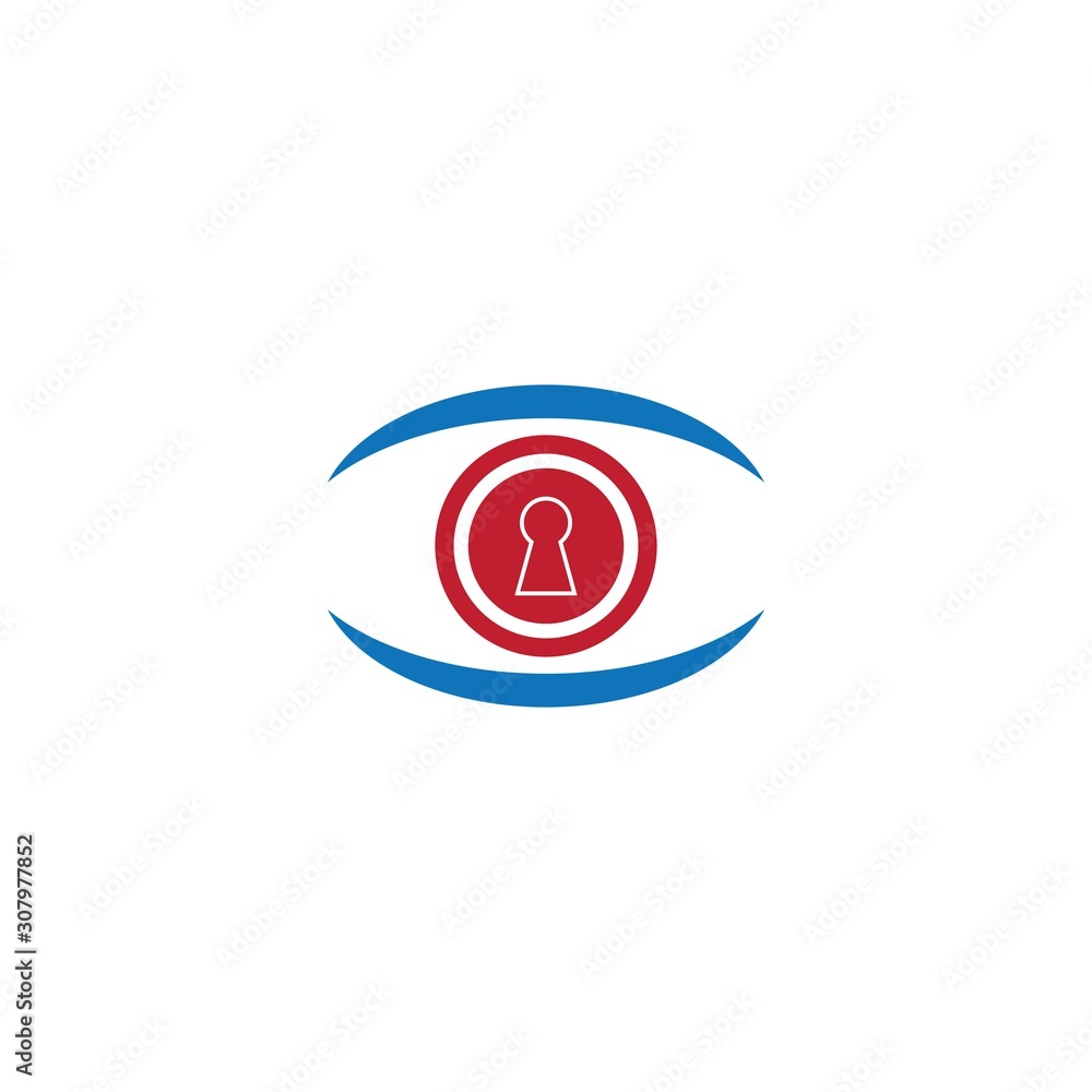 Eye Security logo template vector icon design Eye Security logo template vector icon design