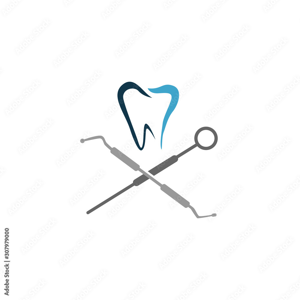 medical dental clinic dentist logo design vector template illustration medical dental clinic dentist logo design vector template illustration