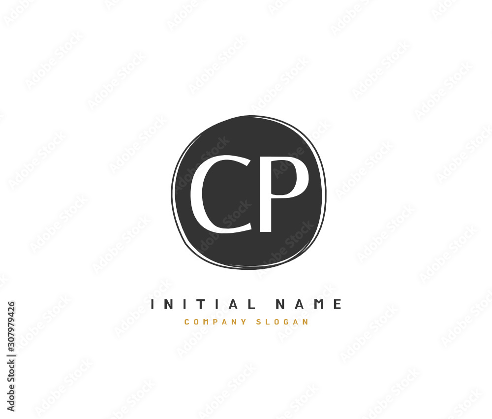 C P CP Beauty vector initial logo, handwriting logo of initial signature, wedding, fashion, jewerly, boutique, floral and botanical with creative template for any company or business. C P CP Beauty vector initial logo, handwriting logo of initial signature, wedding, fashion, jewerly, boutique, floral and botanical with creative template for any company or business.