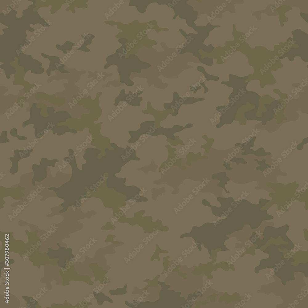 Seamless camouflage pattern. Khaki texture, vector illustration. Camo print background. Abstract military style backdrop Seamless camouflage pattern. Khaki texture, vector illustration. Camo print background. Abstract military style backdrop