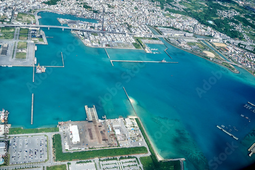 沖縄の航空写真