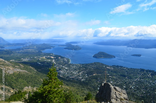 Paisaje, Montaña, Ciudad