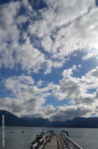 Cielo, Lago, Montaña