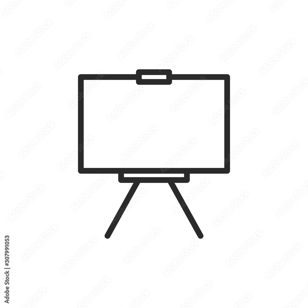 Presentation Board Icon Vector Illustration Presentation Board Icon Vector Illustration