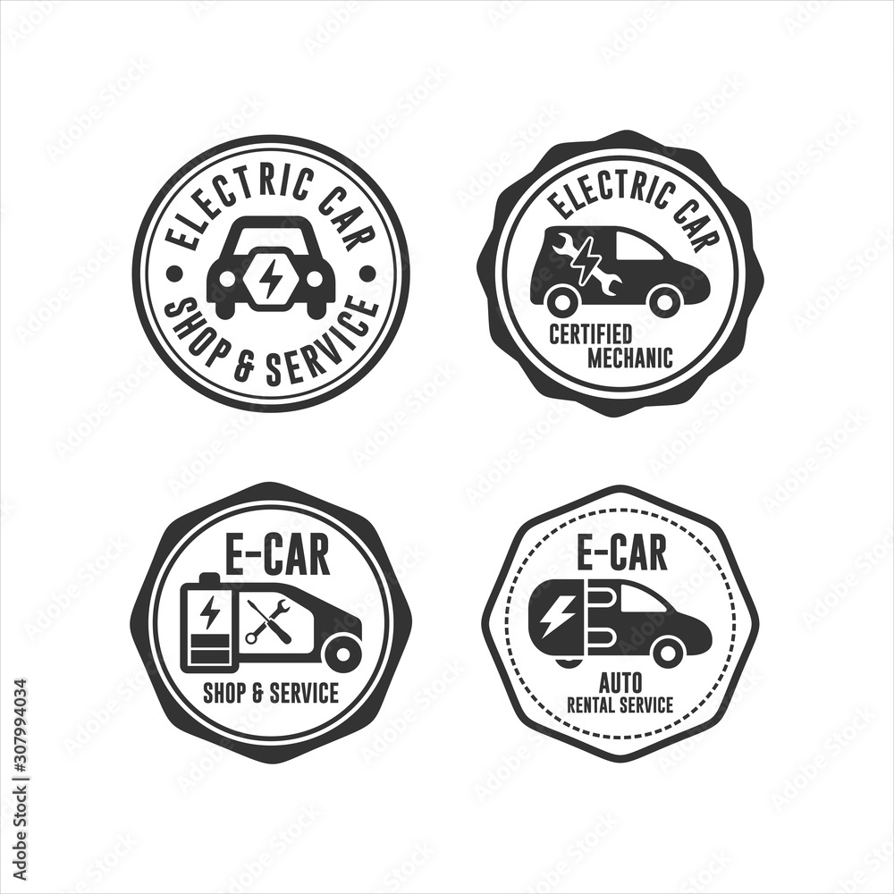 Badge stamps Electrik Car collection