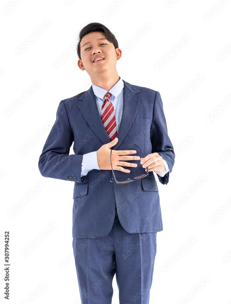 Business men portrait isolated on white background Business men portrait isolated on white background