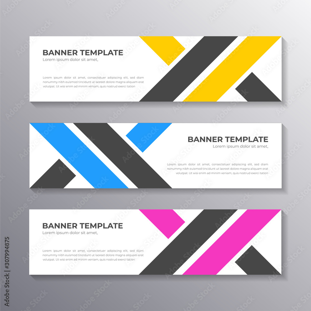 Business Banner Template, Layout Background Design, Corporate Geometric web header or footer in gradient color Business Banner Template, Layout Background Design, Corporate Geometric web header or footer in gradient color