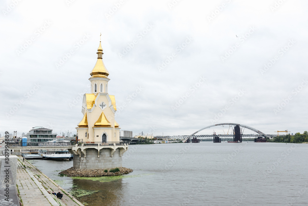 St. Nicolas Wondermaker on The Water Church in Kiev, Ukraine