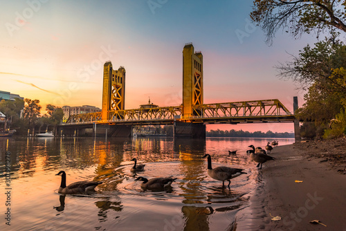Image of the Tower Bridge in Sacramento