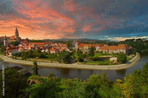 Cesky Krumlov.