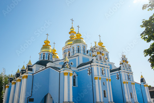 Obraz na plátně St. Michael's Golden-Domed Monastery in Kiev, Ukraine