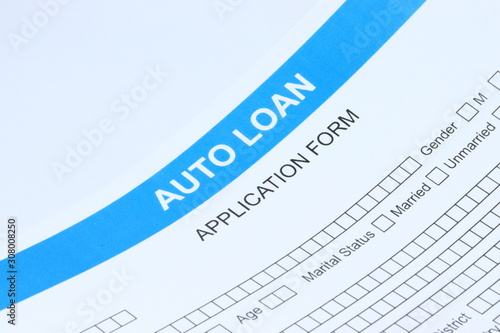 Apply Car loan application form, Auto Loan