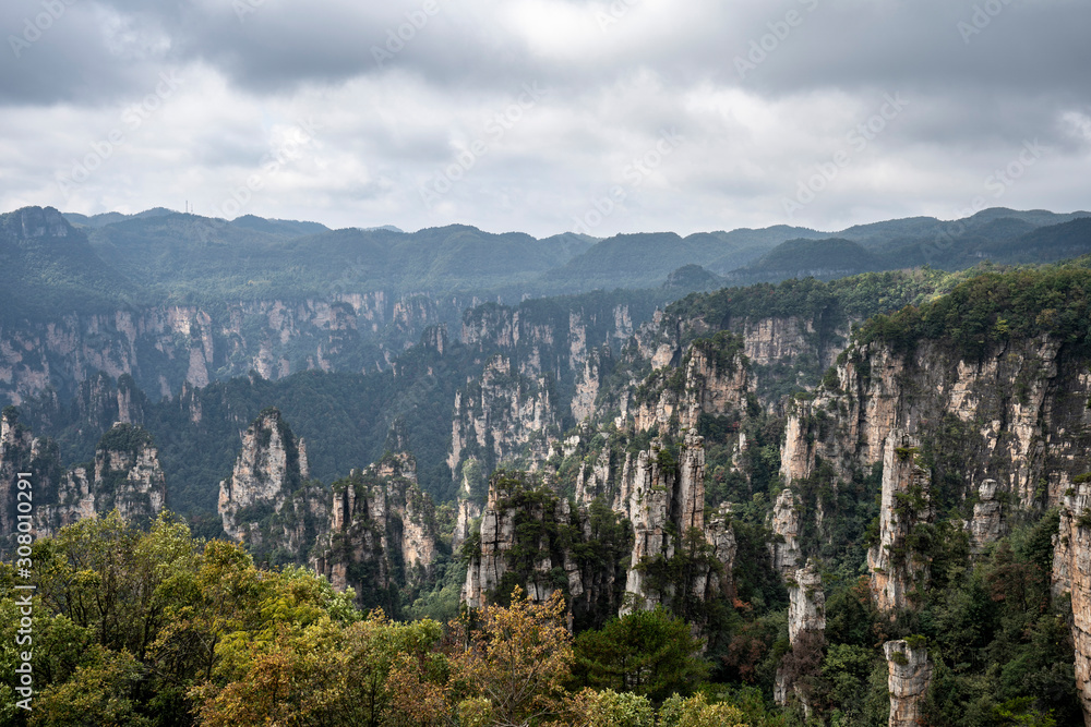 Fototapeta premium Avatar Mountains China
