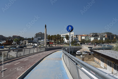 Ponte del Mare in Pescara  Abruzzo  Italy