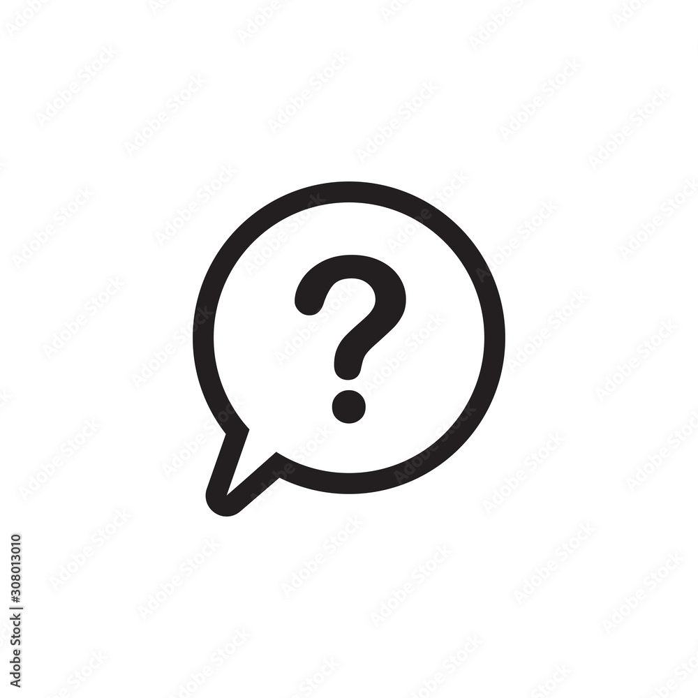 Question mark icon symbol vector illustration Question mark icon symbol vector illustration