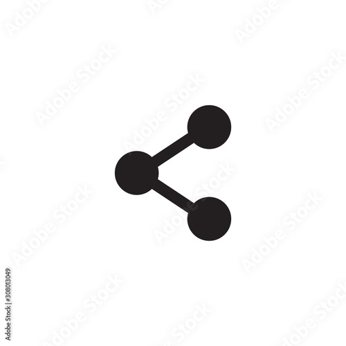 Share icon symbol vector illustration