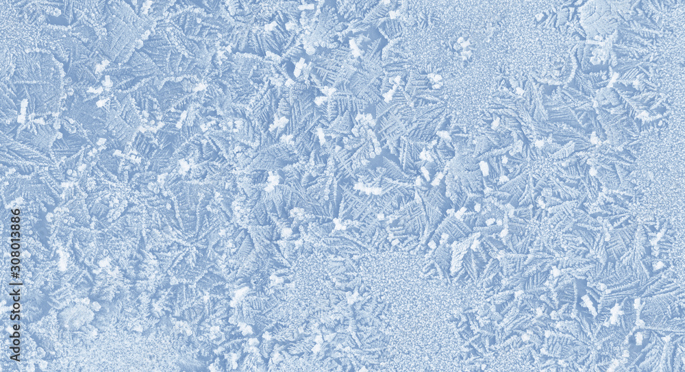 Light blue frozen ice crystals winter christmas background Light blue frozen ice crystals winter christmas background