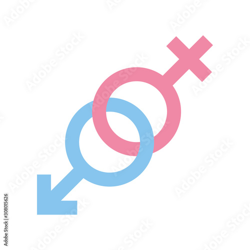 male and female genders symbols