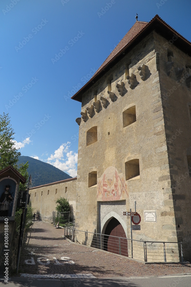 Glurns – Stadtmauer , Südtirol