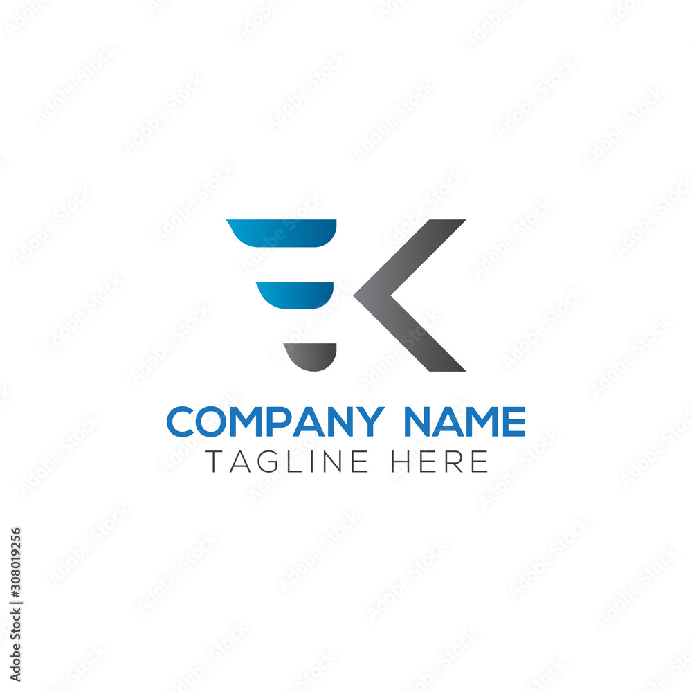 Initial EK Letter Linked Logo. Creative Letter EK Modern Business Logo Vector Template. Initial EK Logo Template Design Initial EK Letter Linked Logo. Creative Letter EK Modern Business Logo Vector Template. Initial EK Logo Template Design