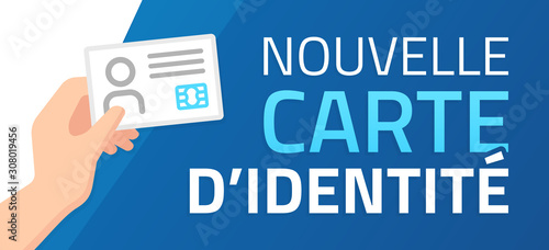 Nouvelle carte d'identité 2021 - Bannière et logo