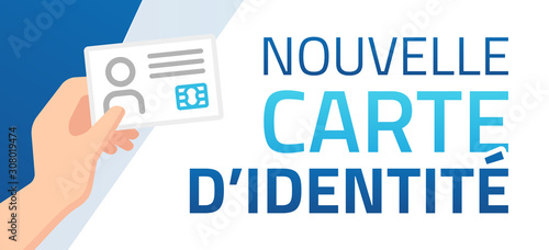 Nouvelle carte d'identité 2021 - Bannière et logo