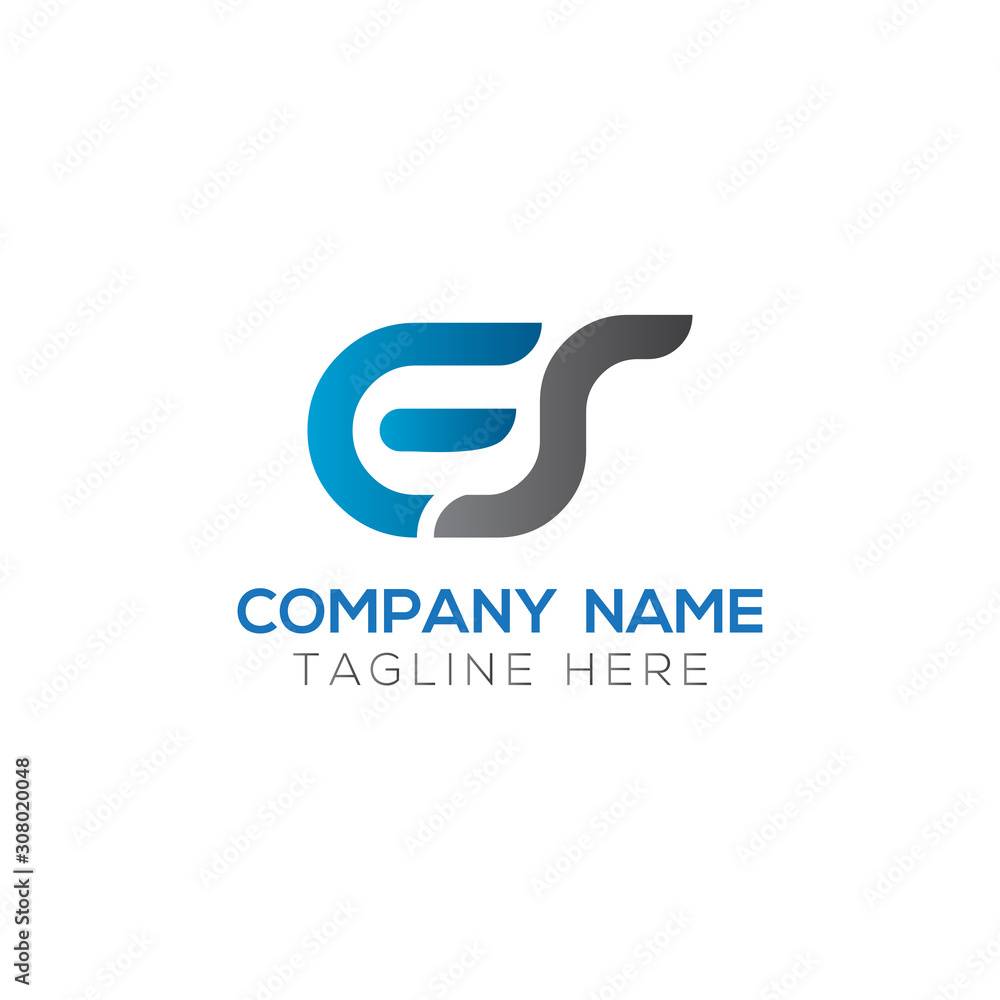 Initial ES Letter Linked Logo. Creative Letter ES Modern Business Logo Vector Template. Initial ES Logo Template Design Initial ES Letter Linked Logo. Creative Letter ES Modern Business Logo Vector Template. Initial ES Logo Template Design