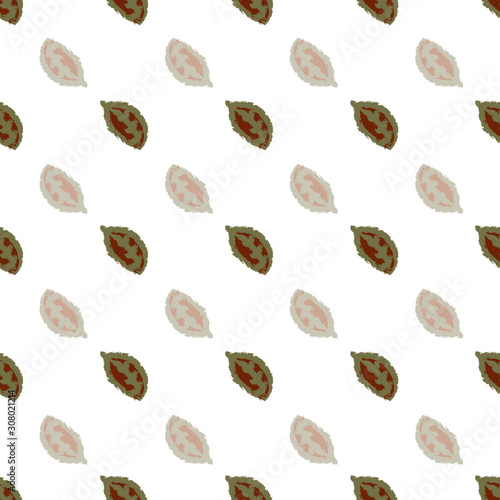 Leaves seamless pattern for fall © Christina