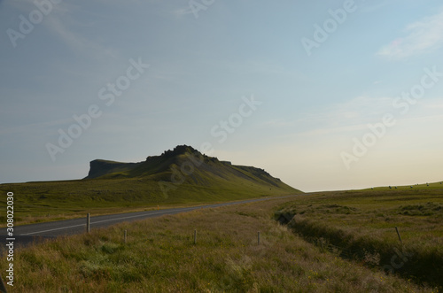 Mountain at Iceland South Coast Route 1 