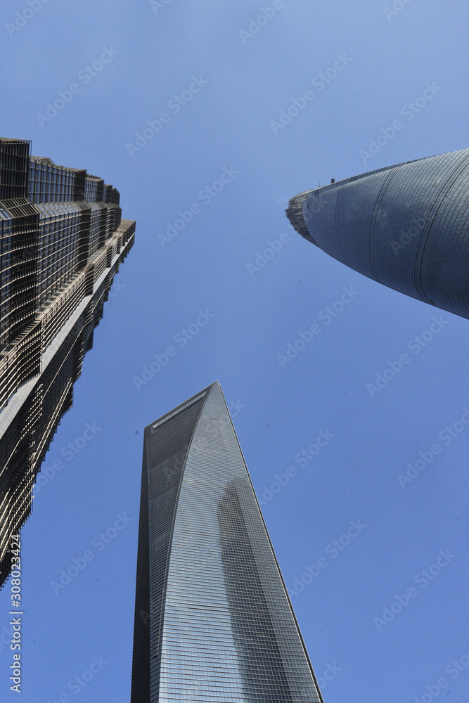 Obraz premium skyscrapers in the city