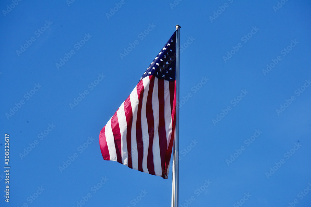 Obraz premium american flag