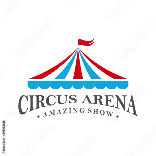 Circus Icon Logo Design Vector Template, Icon Symbol, Illustration