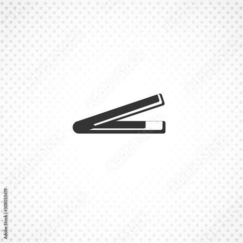 straightening forceps icon for mobile concept and web apps design