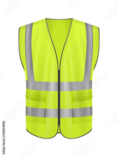 Safety vest front