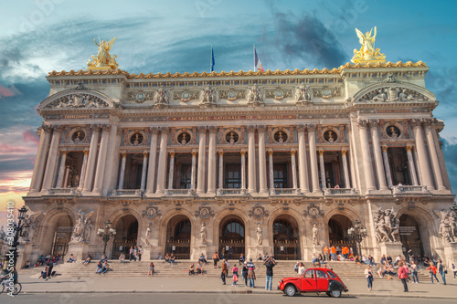 opera paris. It is located in the Garnier Palace. photo