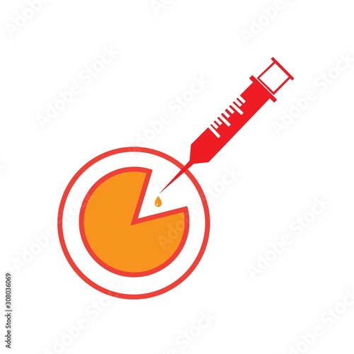Hospital logo and symbols template icons vector health