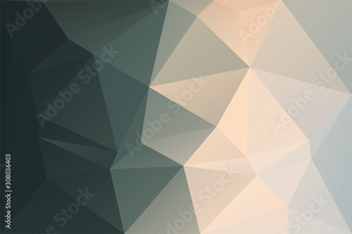 Abstract geometric background with triangles. Vector polygonal texture backgr...