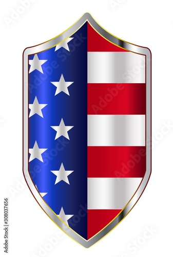America Stars And Stripes Flag On A Classic Shield Free Download America Stars And Stripes Flag On A Classic Shield - GFXLoad