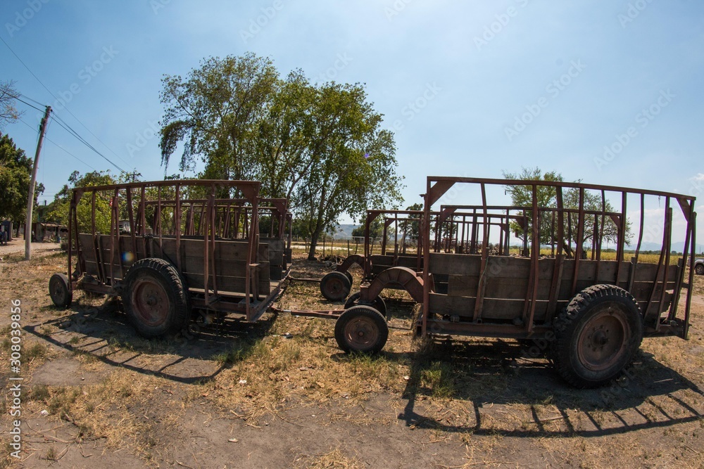 Obraz premium Old trailers