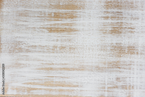 Oak wood painted with white...
