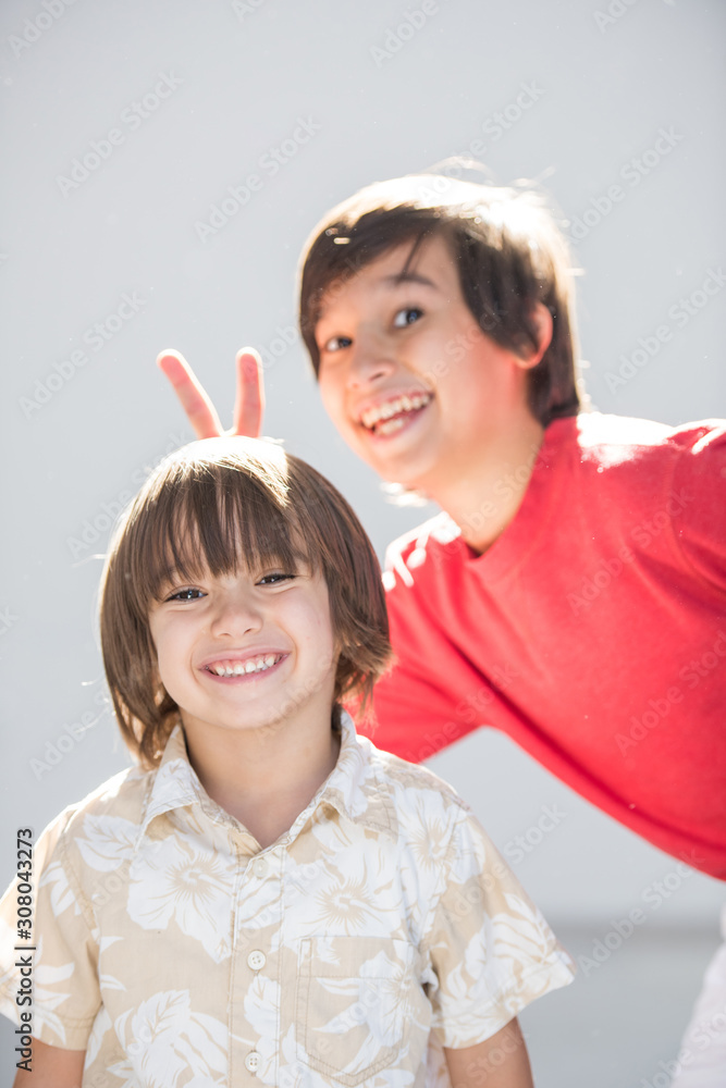 Kid posing Kid posing