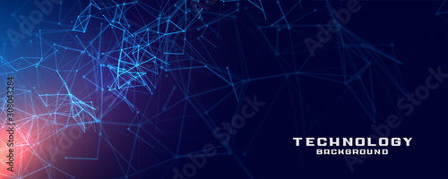 abstract technology network mesh concept background design