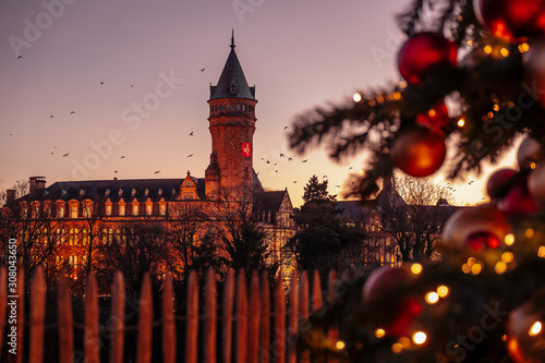 LUXEMBOURG CITY / DECEMBER 2019: Celebrating the Christmas time in the city