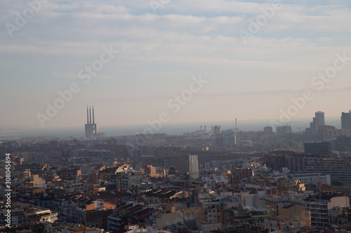 Barcelona smog