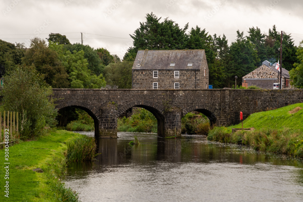 Fototapeta premium Nordirland / Bushmills / Bush River
