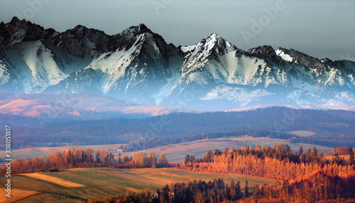 Fototapeta Naklejka Na Ścianę i Meble -  Widok Na Tatry 