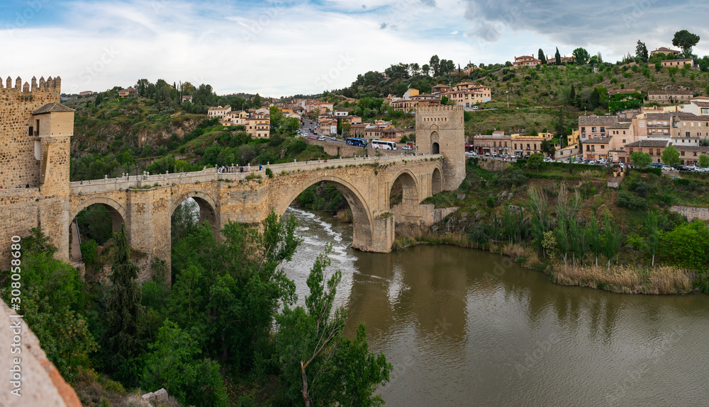 Old Bridge in Toledo Spain