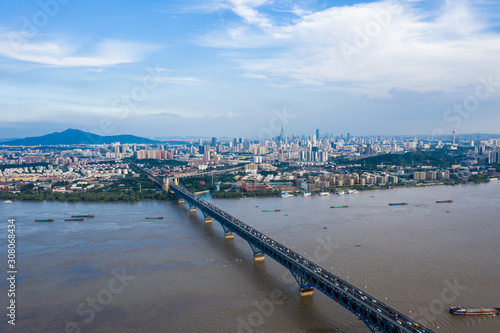 Wallpaper Mural Nanjing City, Jiangsu Province, urban construction landscape Torontodigital.ca