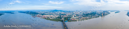 Nanjing City, Jiangsu Province, urban construction landscape